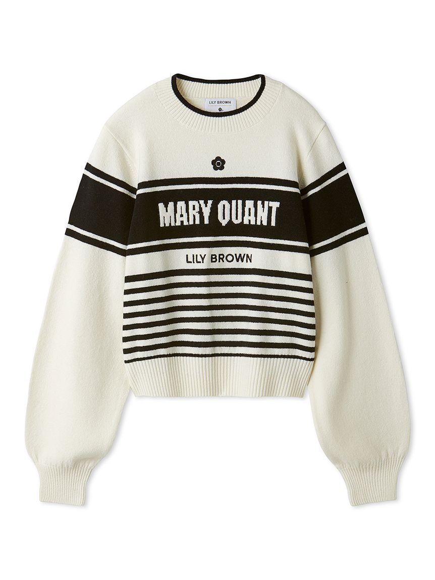 LILY BROWN「【WEB限定カラー】【LILY BROWN&times;MARY QUANT】バリエジャガードニット」|ニット・セーター|