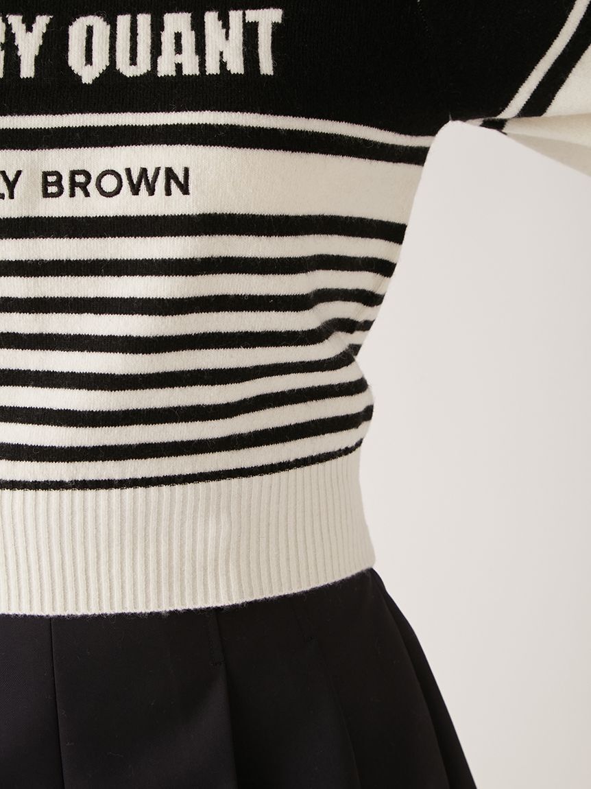 LILY BROWN「【WEB限定カラー】【LILY BROWN&times;MARY QUANT】バリエジャガードニット」|ニット・セーター|