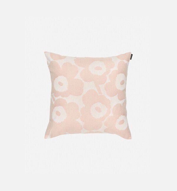 Marimekko「Pieni Unikko クッションカバー 47&times;47cm」|クッション・クッションカバー|ピンク