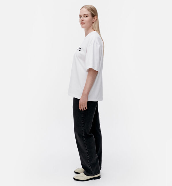 Marimekko「Veisto Logo Placement Tシャツ」|シャツ・ブラウス|