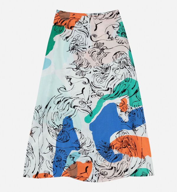 Marimekko「Kevea Blomblom スカート」|スカート|