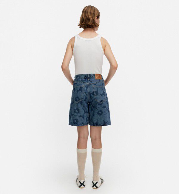 Marimekko「Maridenim Marssi Unikko ショートパンツ」|チノ|