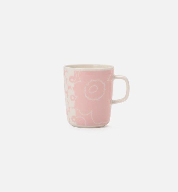 Marimekko「【日本限定】Unikko Kollaasi マグカップ 250ml」|その他|ピンク&times;ホワイト