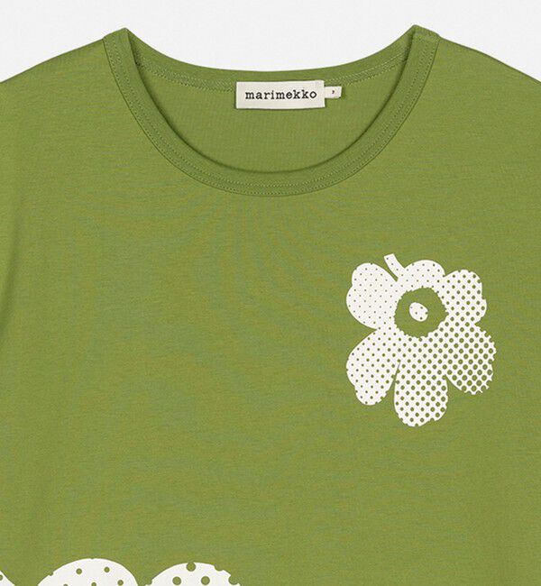 Marimekko「Vihne Unikko Placement Tシャツ」|シャツ・ブラウス|