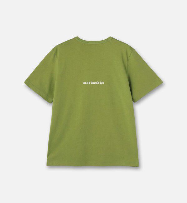 Marimekko「Vihne Unikko Placement Tシャツ」|シャツ・ブラウス|