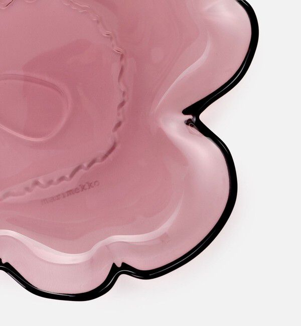 Marimekko「Unikko ガラスプレート 20cm」|その他|
