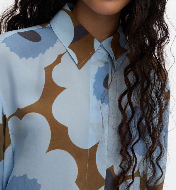 Marimekko「Jarki Unikko シャツ」|シャツ・ブラウス|