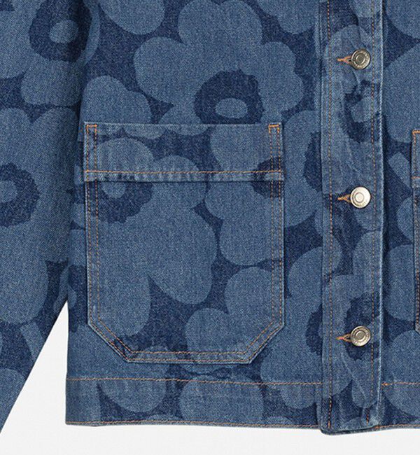 Marimekko「Maridenim Nakyma Unikko デニムジャケット」|その他|