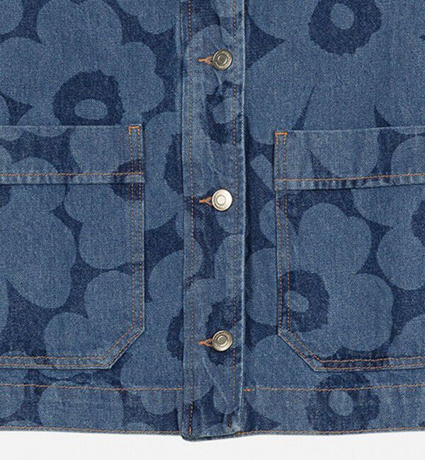 Marimekko「Maridenim Nakyma Unikko デニムジャケット」|その他|