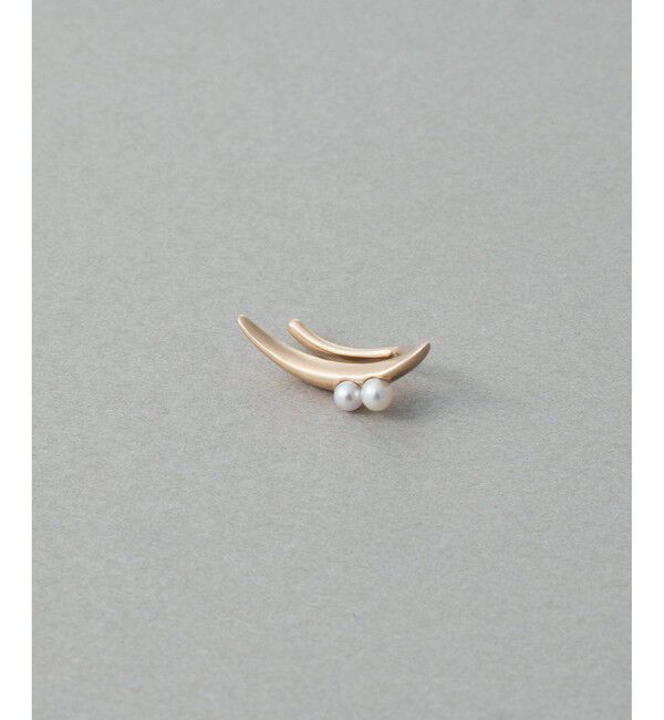 ete「[ONLINE Limited] パール イヤークリップ」|イヤーカフ|
