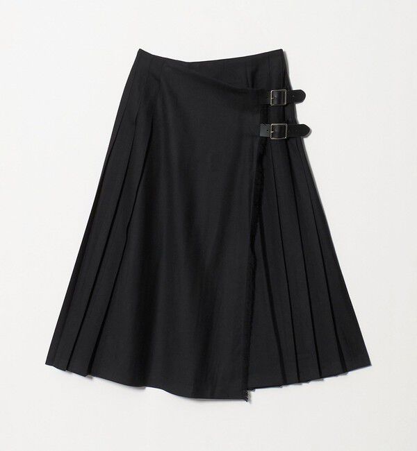UNITED ARROWS「【別注】＜O'NEIL of DUBLIN＞プリーツ ロングスカート」|スカート|BLACK