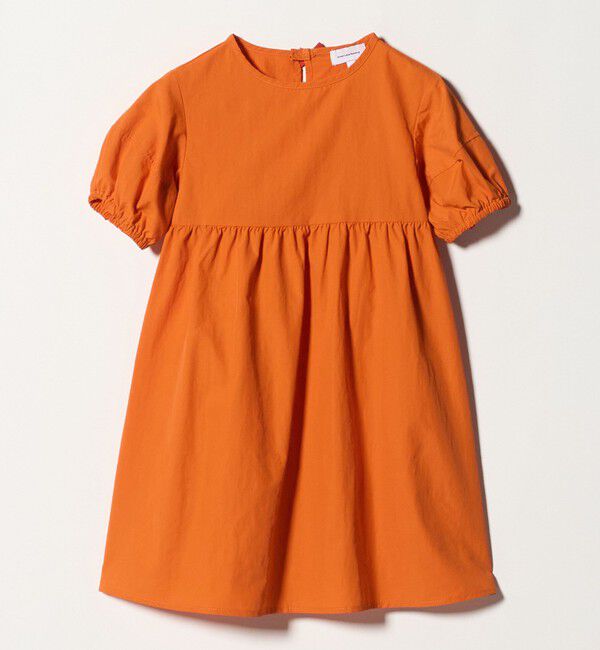 UNITED ARROWS green label relaxing「バックリボン タッサー ワンピース / キッズ 100cm-130cm」|ワンピース|ORANGE
