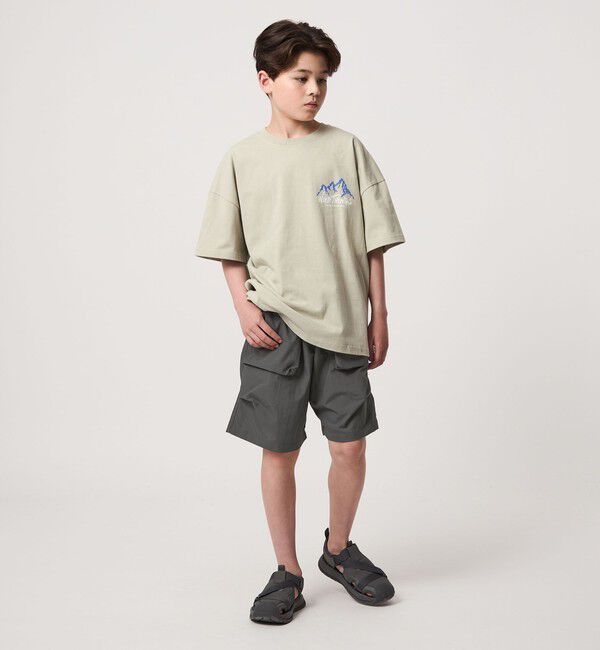 UNITED ARROWS green label relaxing「【スタメンシリーズ】タッサー ハーフパンツ / キッズ  100cm-160cm」|その他|