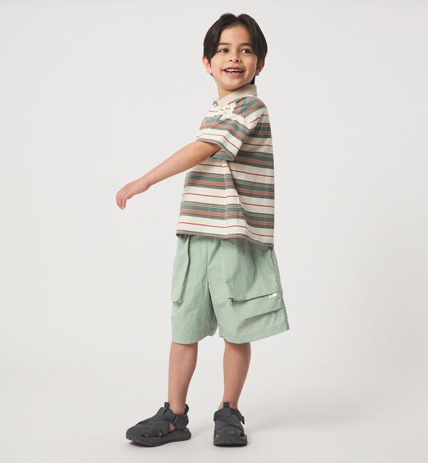 UNITED ARROWS green label relaxing「【スタメンシリーズ】タッサー ハーフパンツ / キッズ  100cm-160cm」|その他|