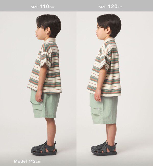UNITED ARROWS green label relaxing「【スタメンシリーズ】タッサー ハーフパンツ / キッズ  100cm-160cm」|その他|