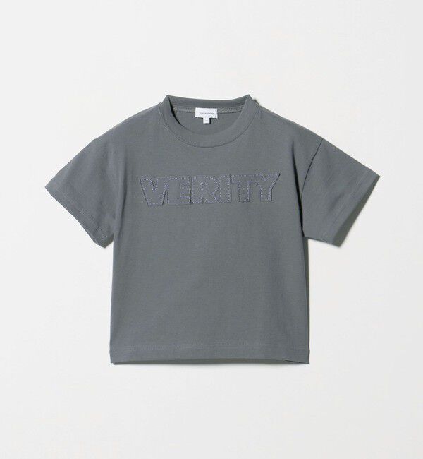 UNITED ARROWS green label relaxing「ロゴ アップリケ Tシャツ / キッズ 100cm-130cm」|Tシャツ・カットソー|