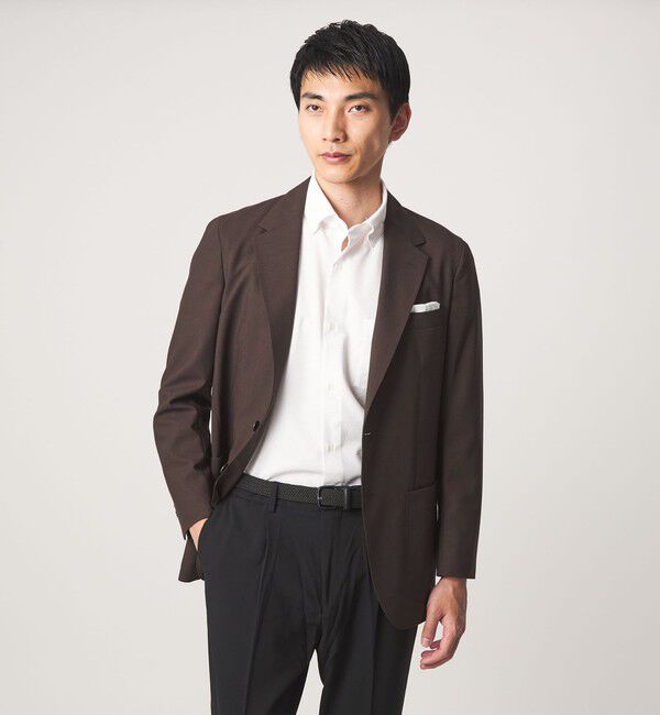 UNITED ARROWS green label relaxing「GLR CLOTH サマートロピカル 2B RG 2P ジャケット -通気性-」|テーラードジャケット|