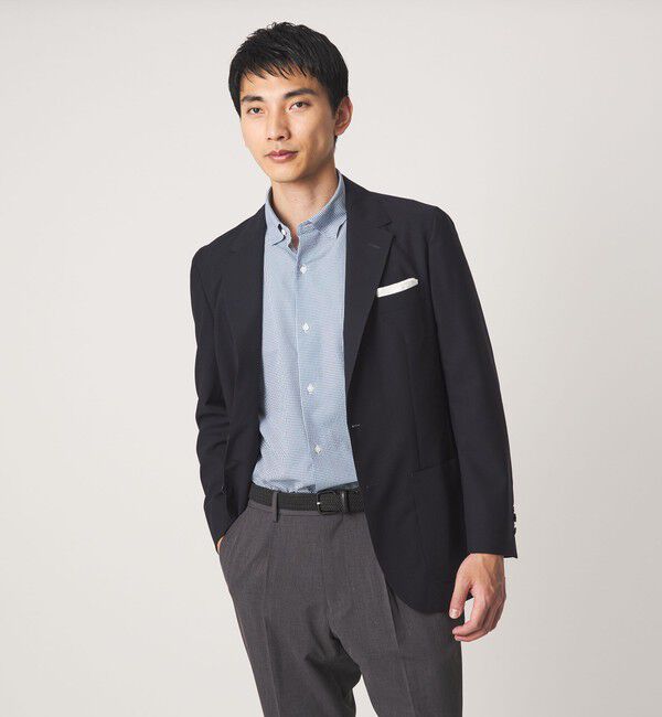 UNITED ARROWS green label relaxing「GLR CLOTH サマートロピカル 2B RG 2P ジャケット -通気性-」|テーラードジャケット|