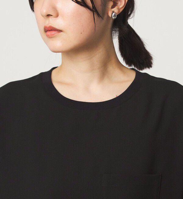 UNITED ARROWS green label relaxing「【WEB限定】＜at ease＞ジョーゼット カットソー 吸水速乾」|Tシャツ・カットソー|