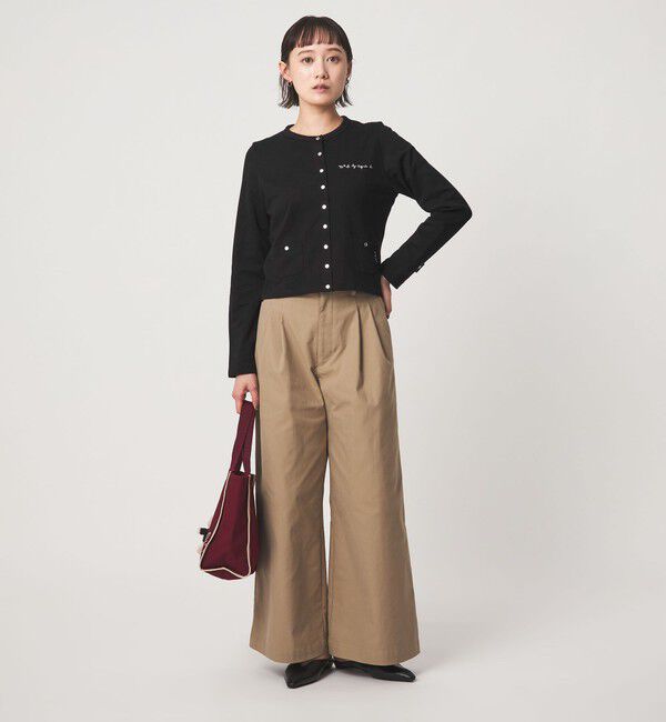 UNITED ARROWS green label relaxing「＜To b. by agnes b.コラボ＞ドットボタン カーディガン」|カーディガン|