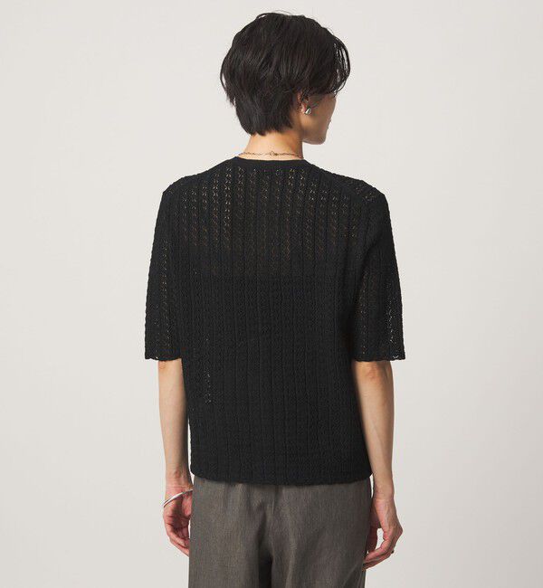 UNITED ARROWS green label relaxing「ガラアミ クルーネック カーディガン」|カーディガン|