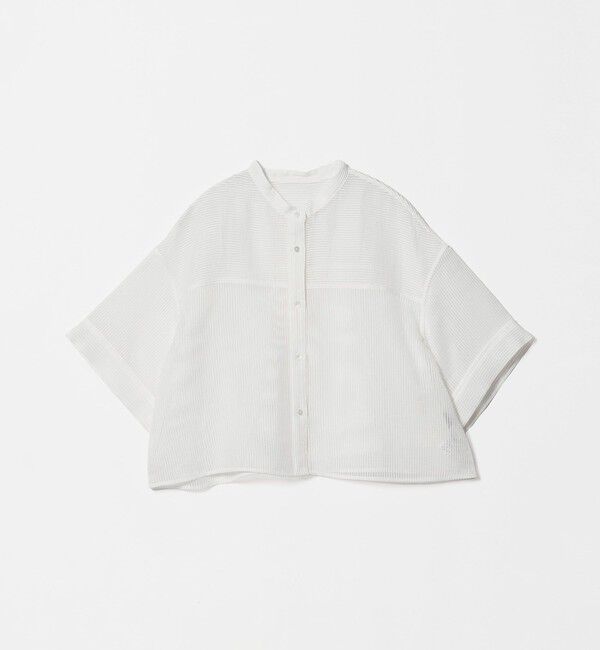 UNITED ARROWS green label relaxing「シアー コードレーン ショートスリーブ シャツ」|シャツ・ブラウス|