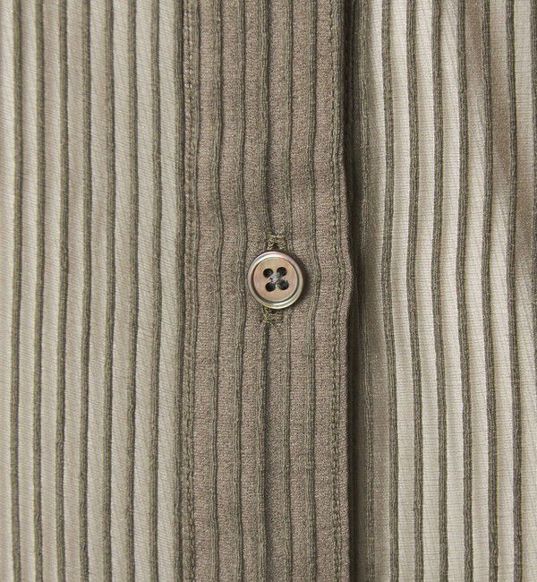 UNITED ARROWS green label relaxing「シアー コードレーン ショートスリーブ シャツ」|シャツ・ブラウス|