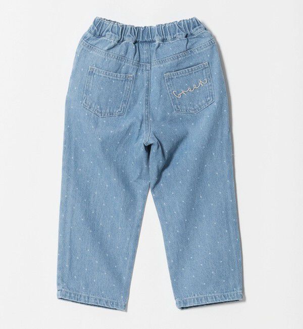 UNITED ARROWS green label relaxing「ドット ガールズ デニム / キッズ 100cm-160cm」|チノ|