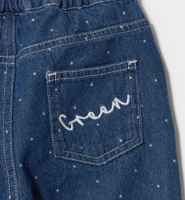 UNITED ARROWS green label relaxing「ドット ガールズ デニム / キッズ 100cm-160cm」|チノ|