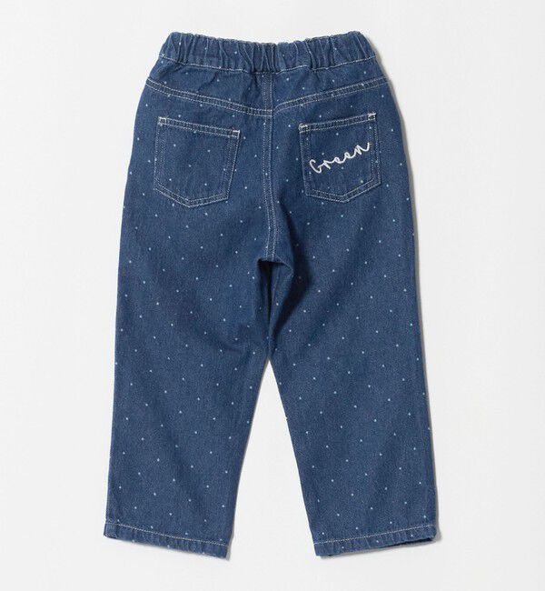 UNITED ARROWS green label relaxing「ドット ガールズ デニム / キッズ 100cm-160cm」|チノ|