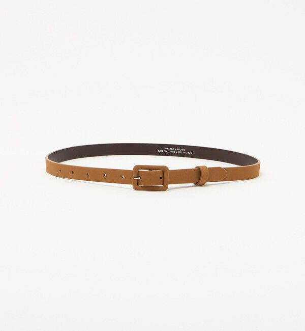 UNITED ARROWS green label relaxing「クルミバックル ベルト」|ベルト|BEIGE