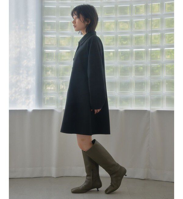 EMMEL REFINES「＜EMMEL REFINES＞EM ダブルクロス パネル ミニワンピース」|ワンピース|
