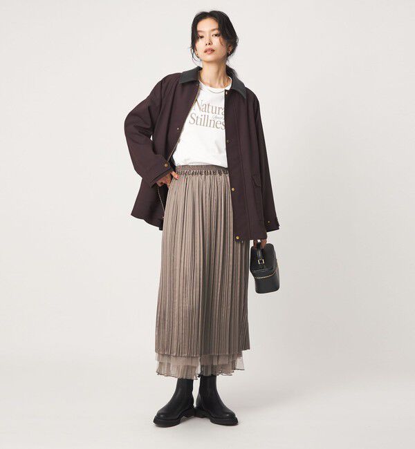UNITED ARROWS green label relaxing「［size SHORT/TALLあり］2WAY チュール スカート」|スカート|