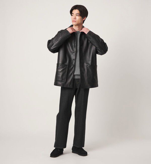 UNITED ARROWS green label relaxing「ラムレザー カバーオール」|その他|