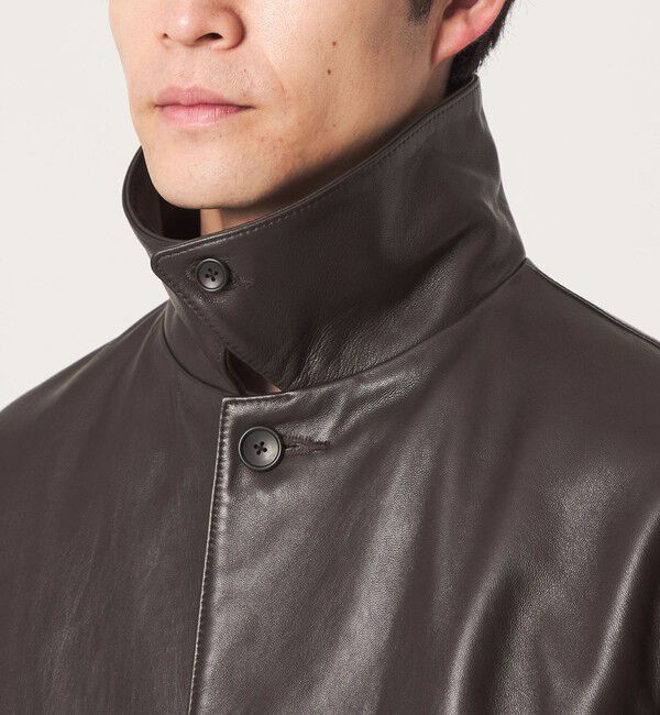 UNITED ARROWS green label relaxing「ラムレザー カバーオール」|その他|
