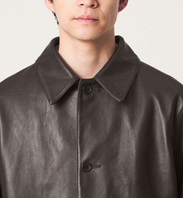 UNITED ARROWS green label relaxing「ラムレザー カバーオール」|その他|