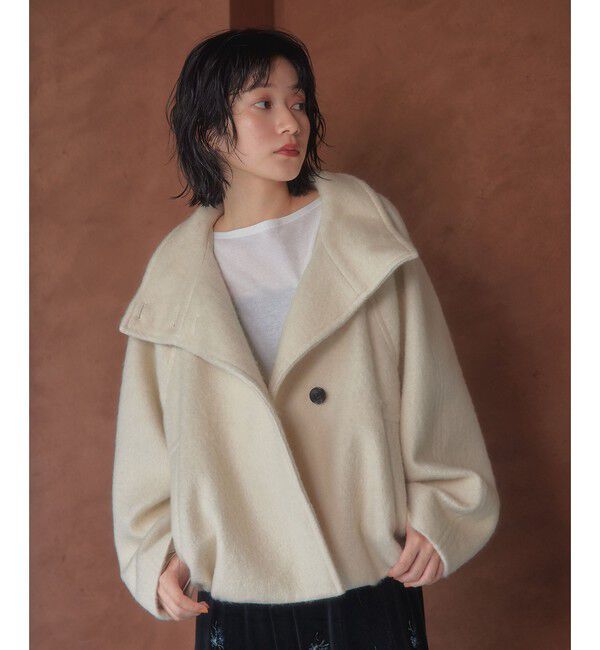 EMMEL REFINES「＜EMMEL REFINES＞EM スタンドシャギー コクーン コート」|その他|