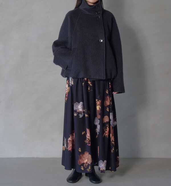 EMMEL REFINES「＜EMMEL REFINES＞EM スタンドシャギー コクーン コート」|その他|