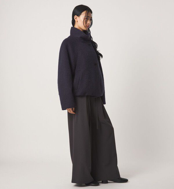 EMMEL REFINES「＜EMMEL REFINES＞EM スタンドシャギー コクーン コート」|その他|