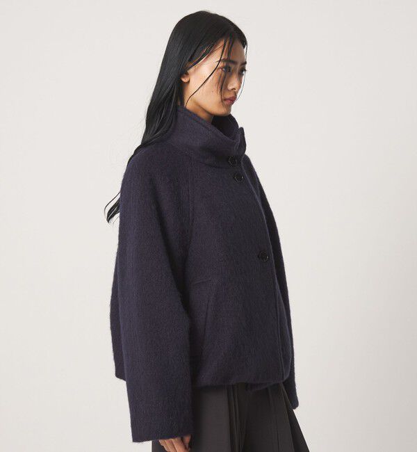 EMMEL REFINES「＜EMMEL REFINES＞EM スタンドシャギー コクーン コート」|その他|