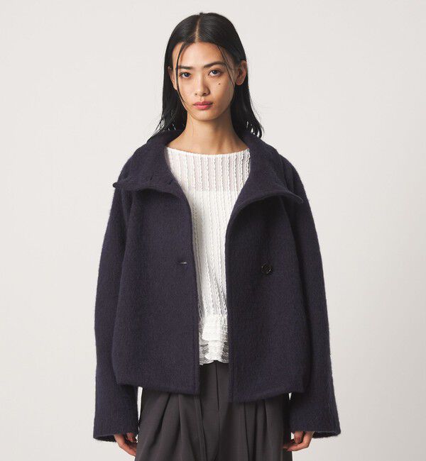 EMMEL REFINES「＜EMMEL REFINES＞EM スタンドシャギー コクーン コート」|その他|