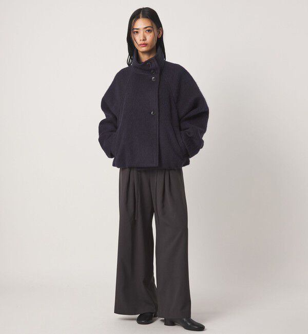 EMMEL REFINES「＜EMMEL REFINES＞EM スタンドシャギー コクーン コート」|その他|