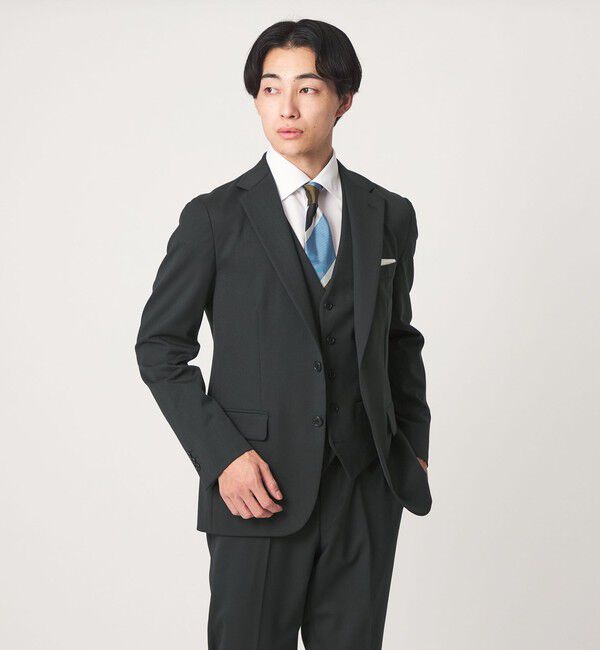 UNITED ARROWS green label relaxing「A+ TWPU サージ スリム 5B セットアップベスト」|スーツ|