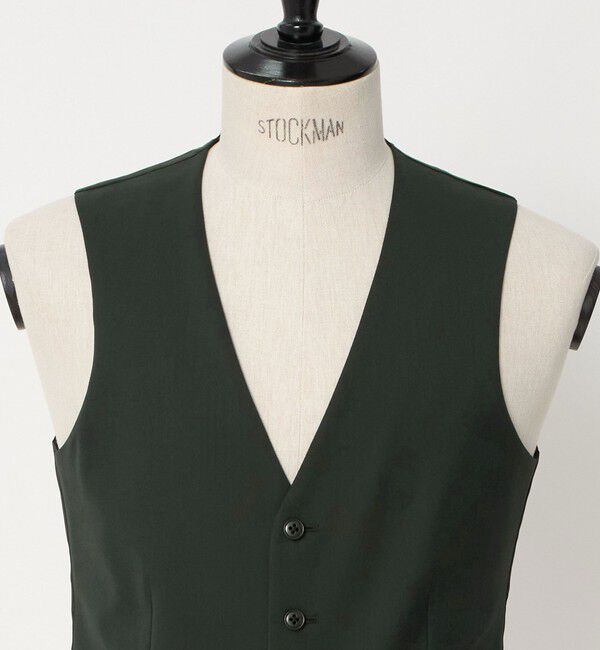 UNITED ARROWS green label relaxing「A+ TWPU サージ スリム 5B セットアップベスト」|スーツ|