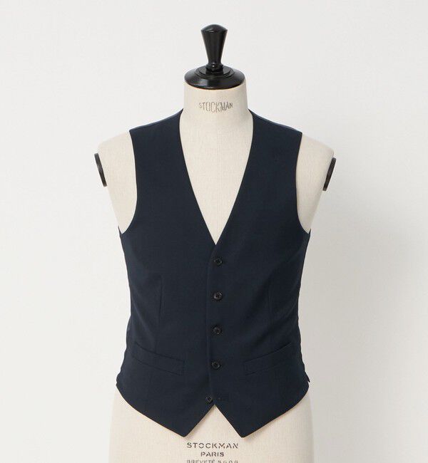 UNITED ARROWS green label relaxing「A+ TWPU サージ スリム 5B セットアップベスト」|スーツ|