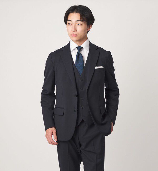 UNITED ARROWS green label relaxing「A+ TWPU サージ スリム 5B セットアップベスト」|スーツ|