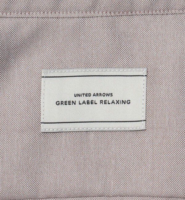 UNITED ARROWS green label relaxing「エブリット コットンオックス ソリッド スナップ ボタンダウン シャツ -イージーアイロン-」|シャツ・ブラウス|