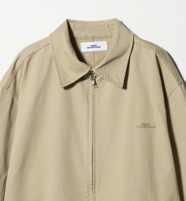 NICE WEATHER「＜NICE WEATHER＞ロゴ ジップブルゾン」|その他|