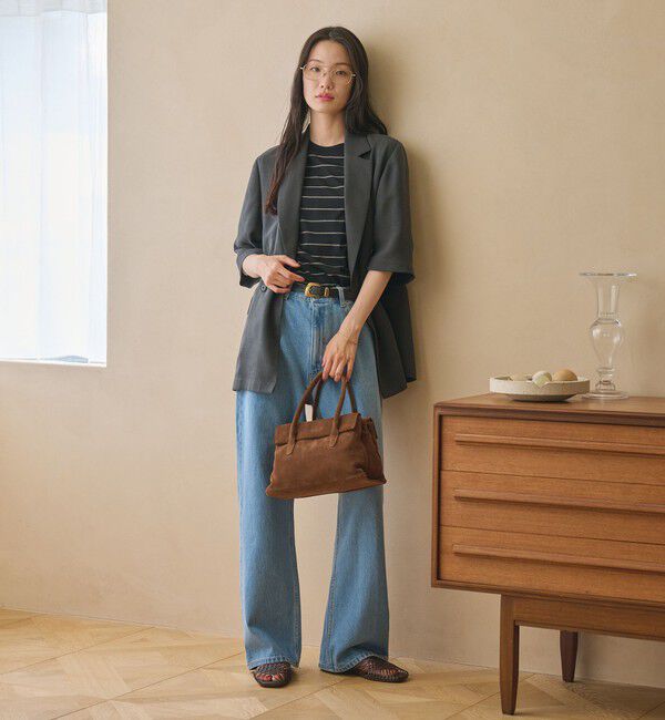 BEAUTY&YOUTH UNITED ARROWS「ポリエステル メッシュ ハーフスリーブ ジャケット ウォッシャブル」|テーラードジャケット|