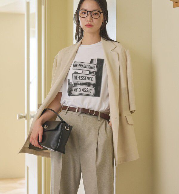 BEAUTY&YOUTH UNITED ARROWS「ポリエステル メッシュ ハーフスリーブ ジャケット ウォッシャブル」|テーラードジャケット|